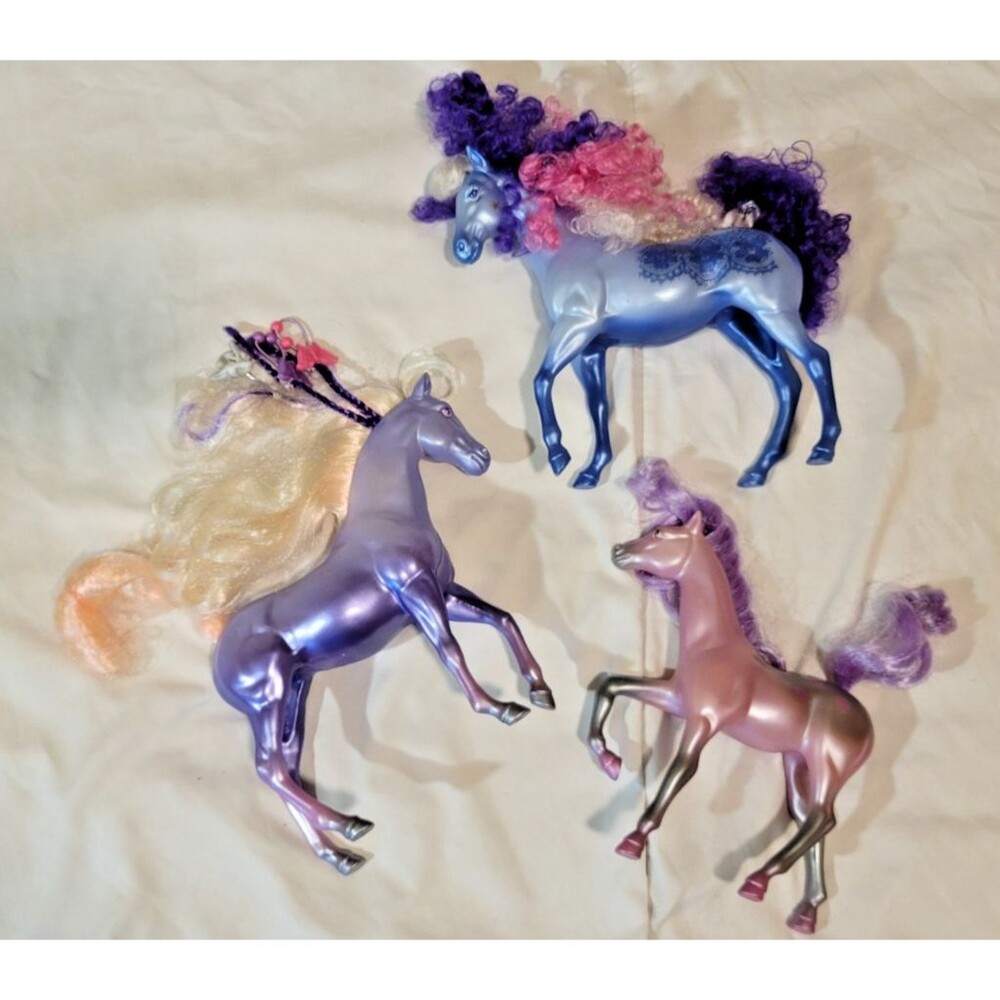 Vintage Kenner Fashion Star Fillies Horse Pony Figure Lot 1987/1988
